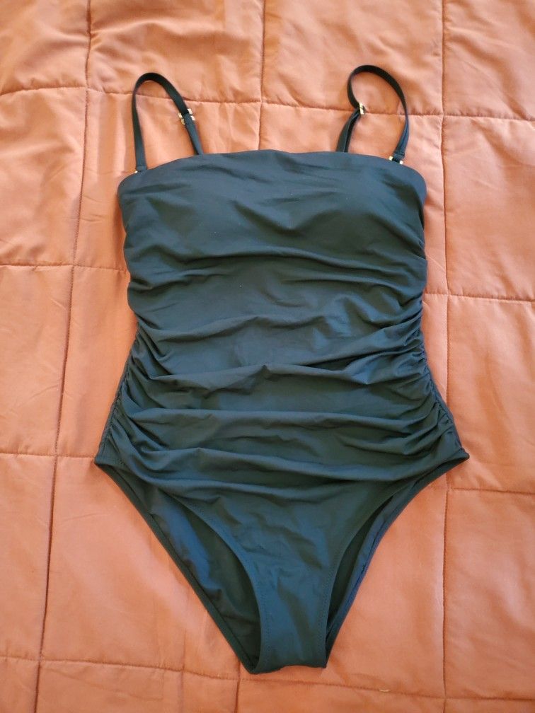 HANKY PANKY STRAPLESS BANDEAU ONE PIECE Swimsuit Size S NEW