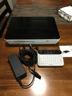 Sony blue ray and DVD 📀 player and goggles tv