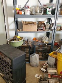 Lots of misc. Nails, screws, hardware