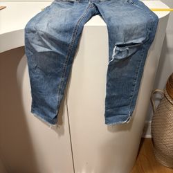 Rag And Bone Distressed Jeans