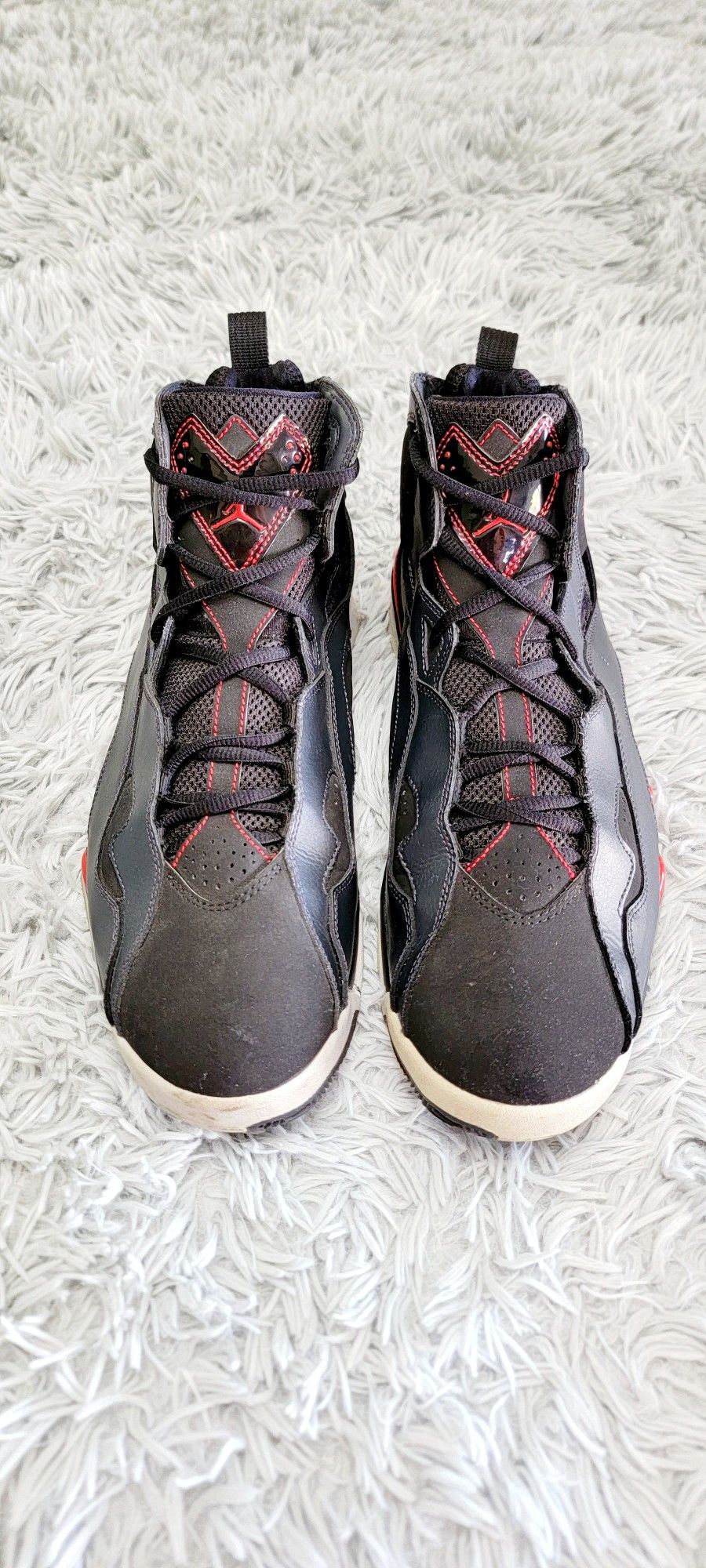 Size Jordan True Flight Black Gym Red Grey 342964