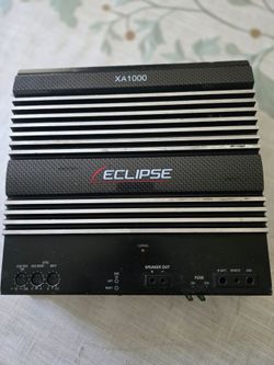 Eclipse XA1000 car amplifier