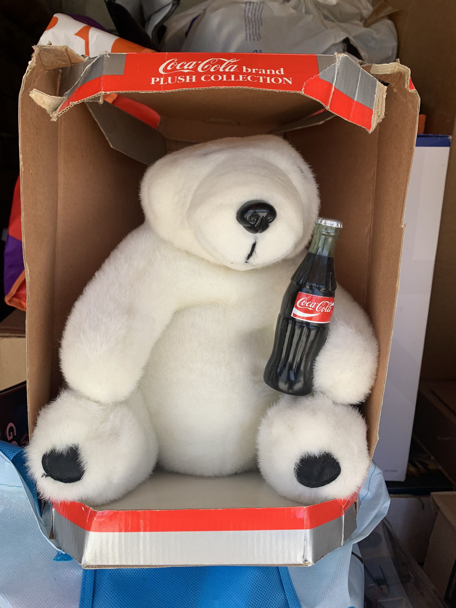 Coca Cola Bear 1993 Plush Collection