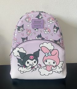 Sanrio Loungefly Kuromi & My Melody Angel & Devil Mini Backpack