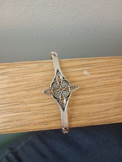 Sterling Silver .925 Vintage Bracelet and Ring Set for Girls