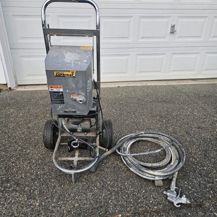 Wagner Capspray CS8000 HVLP Professional Paint Sprayer w. 25' Hose