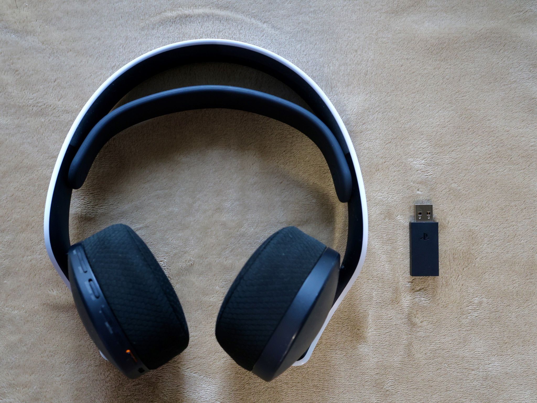 Sony Pulse 3D Wireless Headset for PS5 + USB Adapter (Great Condition)