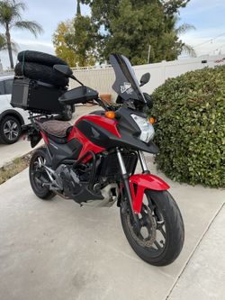 2014 NC700X With Rear Box