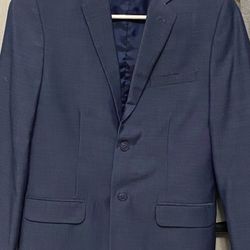 Chaps Boys Size 14 Blue Suit Jacket