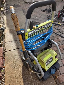 Ryobi 2000 PSI electric pressure washer