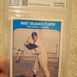 Willie Mays Box Topper Graded 10!