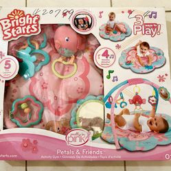 NEW!!!  Bright Start Baby Toddler Activity Play Gym Toy 