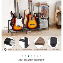 Guitar Stand - Holds 4 Guitars 
