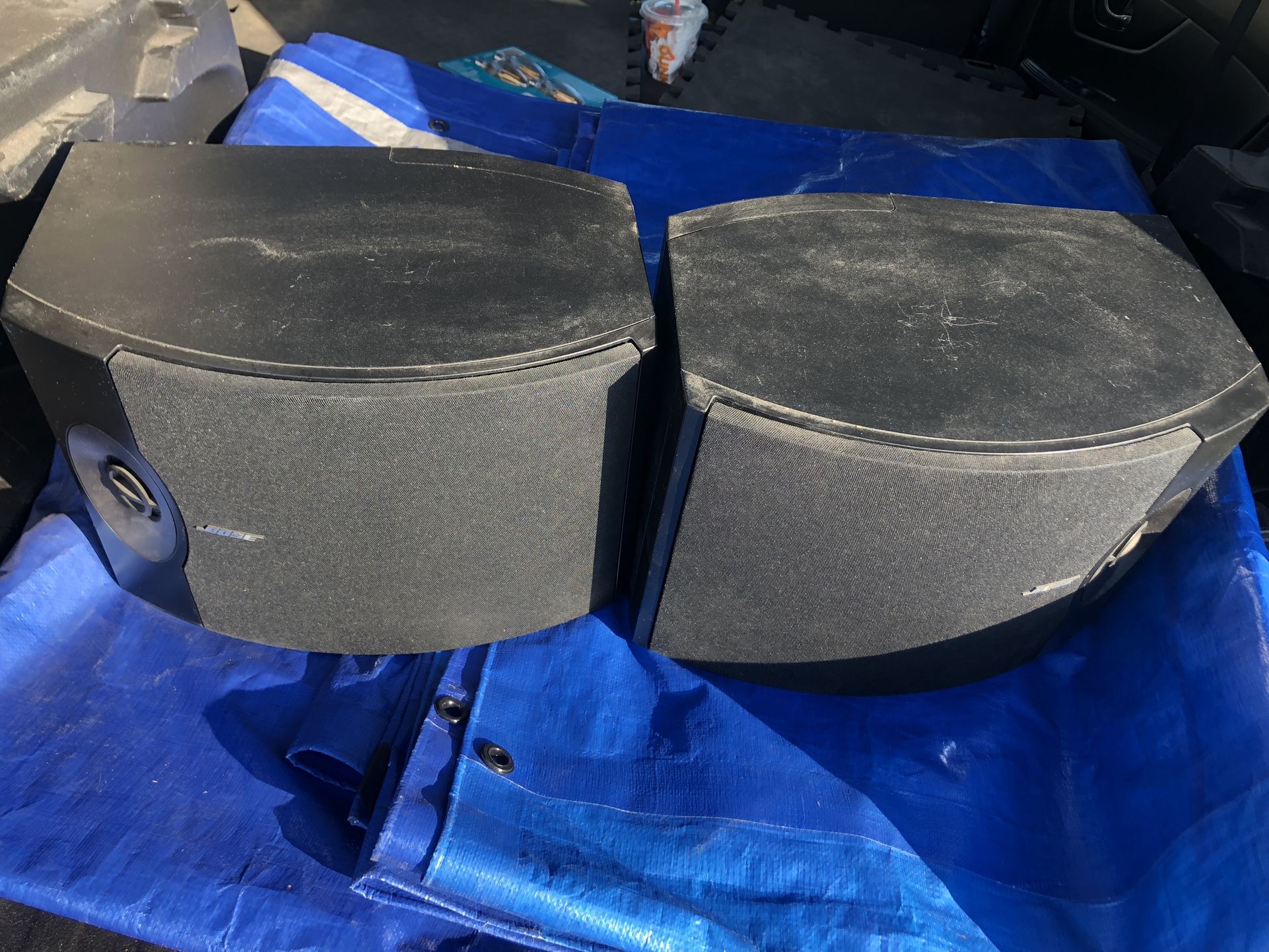 Bose 301 V Series Wired Direct Reflecting Speakers Pair Left And Right