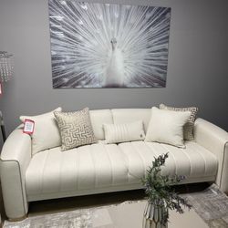 Veronica Cream Sleeper Sofa