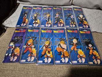 DRAGON BALL Z KEYCHAIN COMPLETE SET VINTAGE VHTF 2001