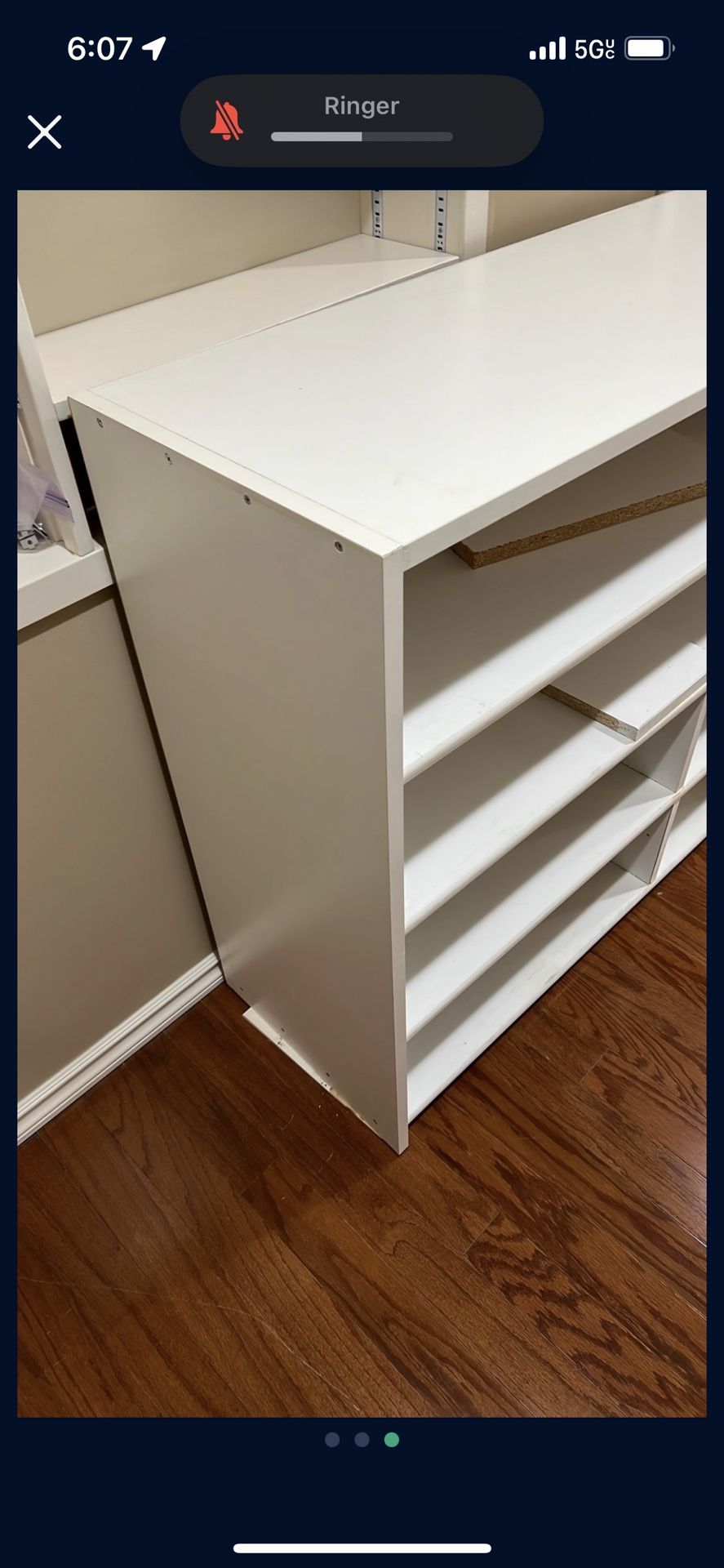 Free Shelf 48 L x 37.5 H x 16 W