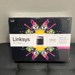 Sealed LINKSYS N600 Model E2500-NP Dual Band Wireless Wi-Fi Router