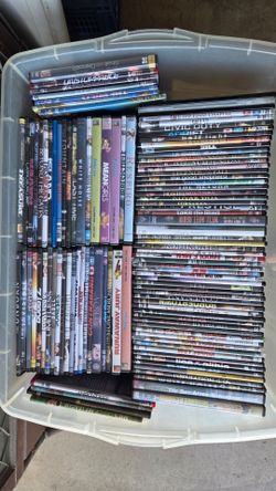 DVDs over 100 all different genres