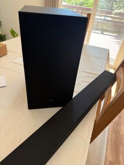 Samsung soundbar with subwoofer