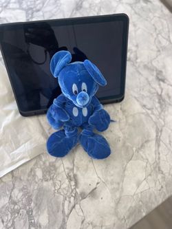 Mickey Mouse Stuffy-Cobalt blue -Brand New
