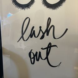 SALON DECORATIVE WALL ART $35