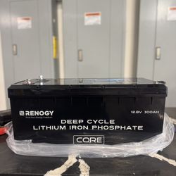 Renogy Deep Cycle 12V 300Ah Lithium Battery 