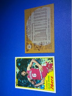 1981-82 Topps Julius Erving #30 MINT $40 each !!