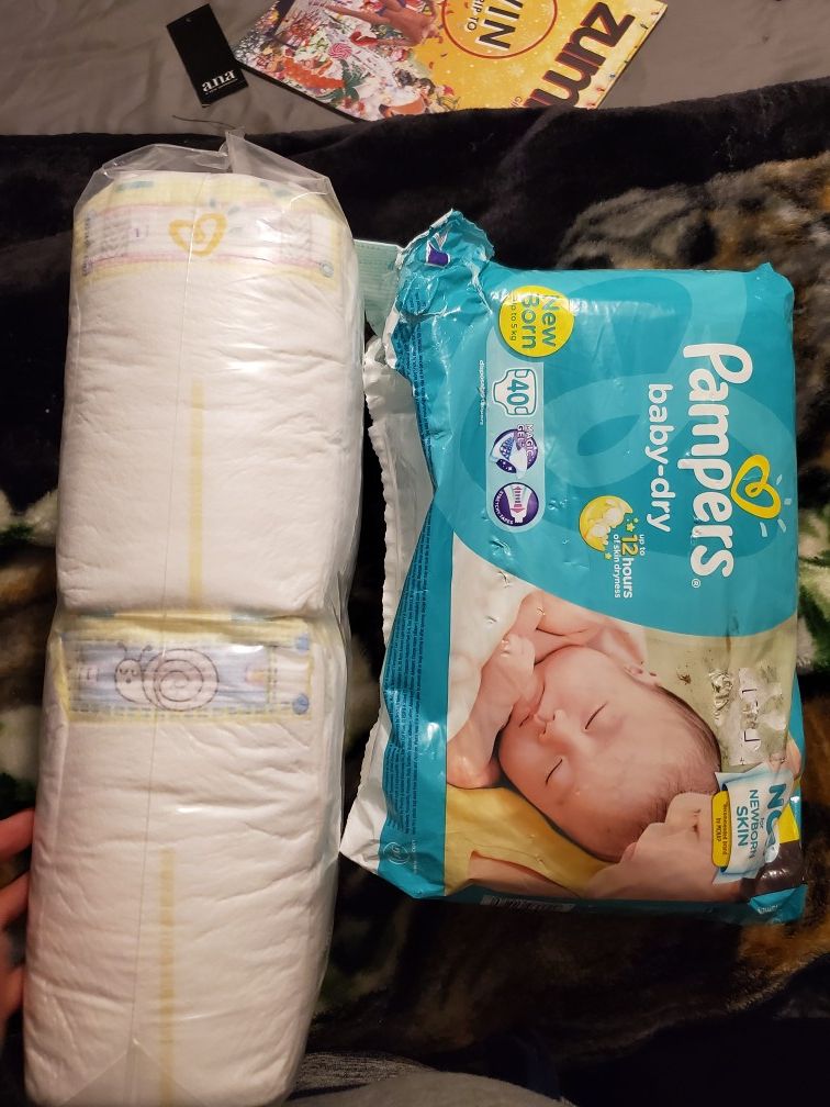 Size 1 diapers