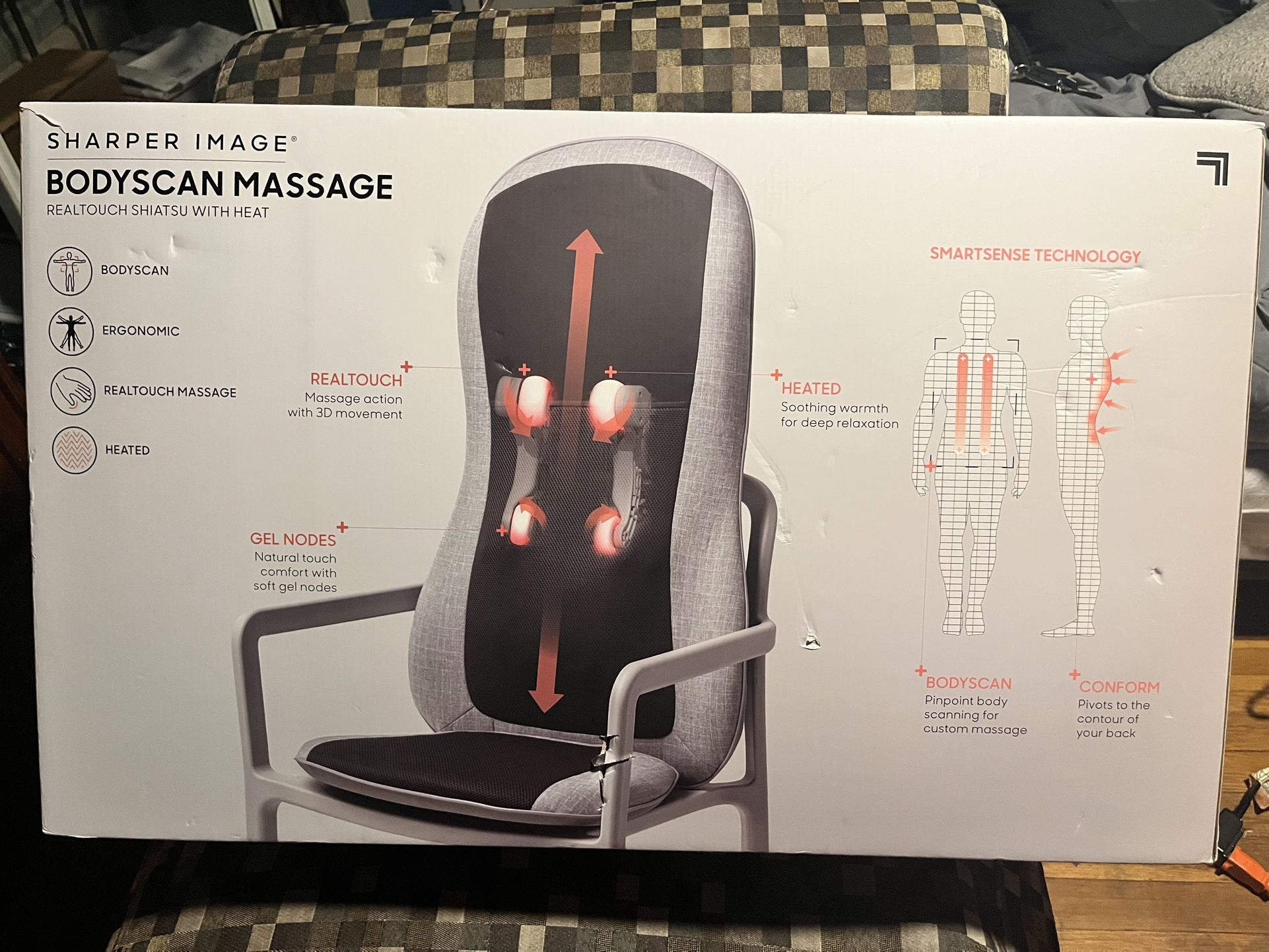 sharper image shiatsu full body massager