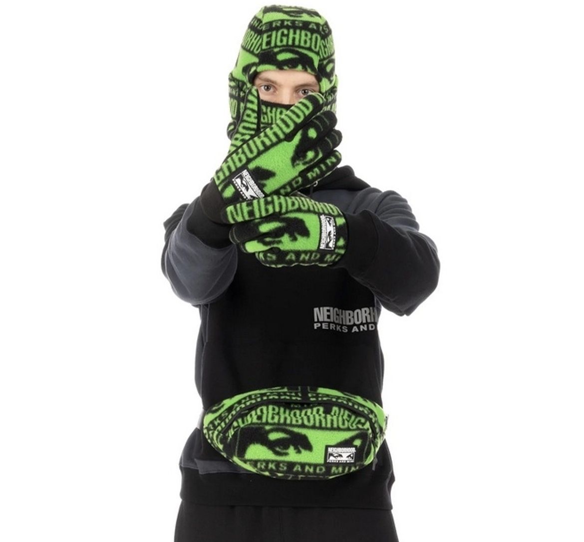 Perks and Mini (P.A.M.) x NEIGHBORHOOD Fleece Gloves