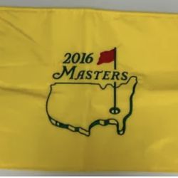 2016 US Masters Golf Flag  “13x17” Authentic