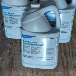 Janitorial supplies, floor cleaners, degreasers