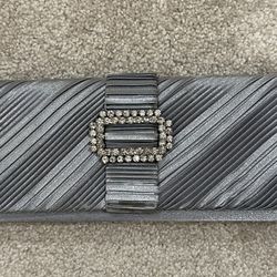 Silver Gray Clutch 