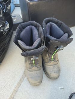 Cold weather boots.