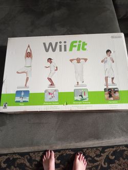 We fit balance board by Nintendo