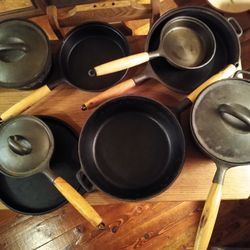 Cast Iron Cookware-pots & pans