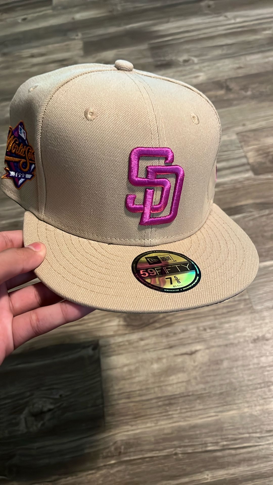 San Diego Baseball Hat Size 7-5/8