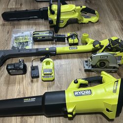 Ryobi tools bundle (read description