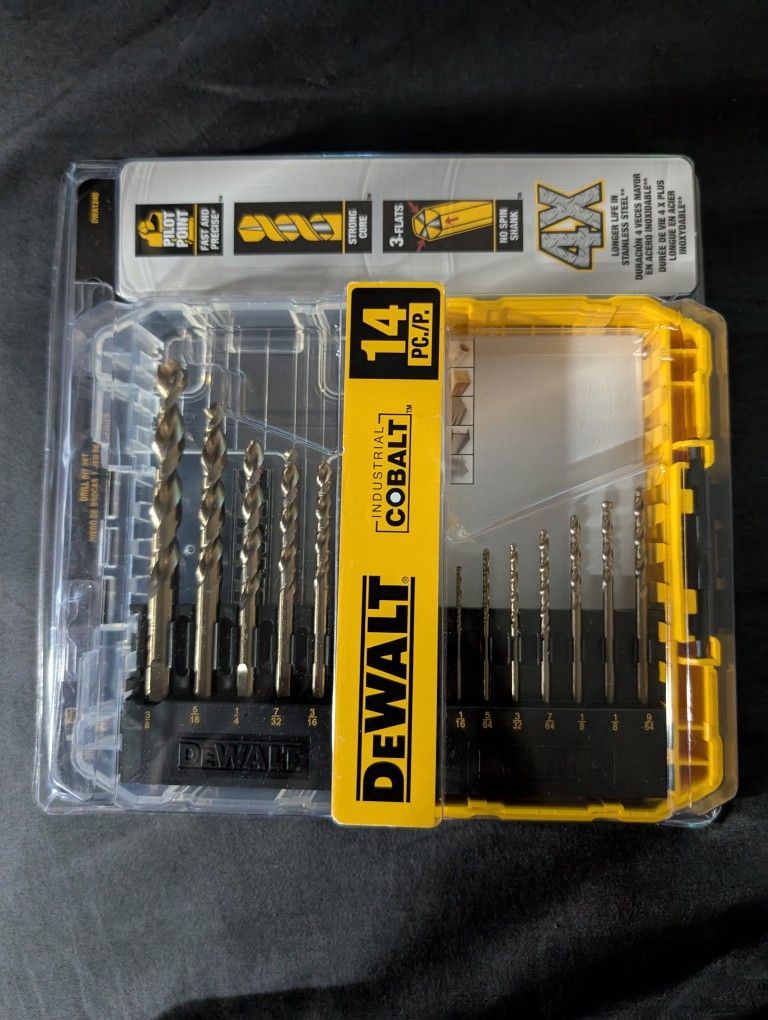 DeWalt 14pc Drill Bit Set
