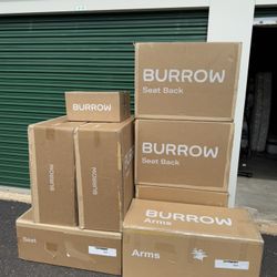 Burrow Union 3-Seat Fabric Sofa