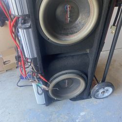 Amps And Bass Speakers 