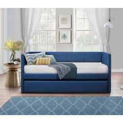 New Trundle Daybed+Mattresses *Grey