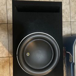 JL Audio 12w7 Anniversary Edition with brand new ported enclosure