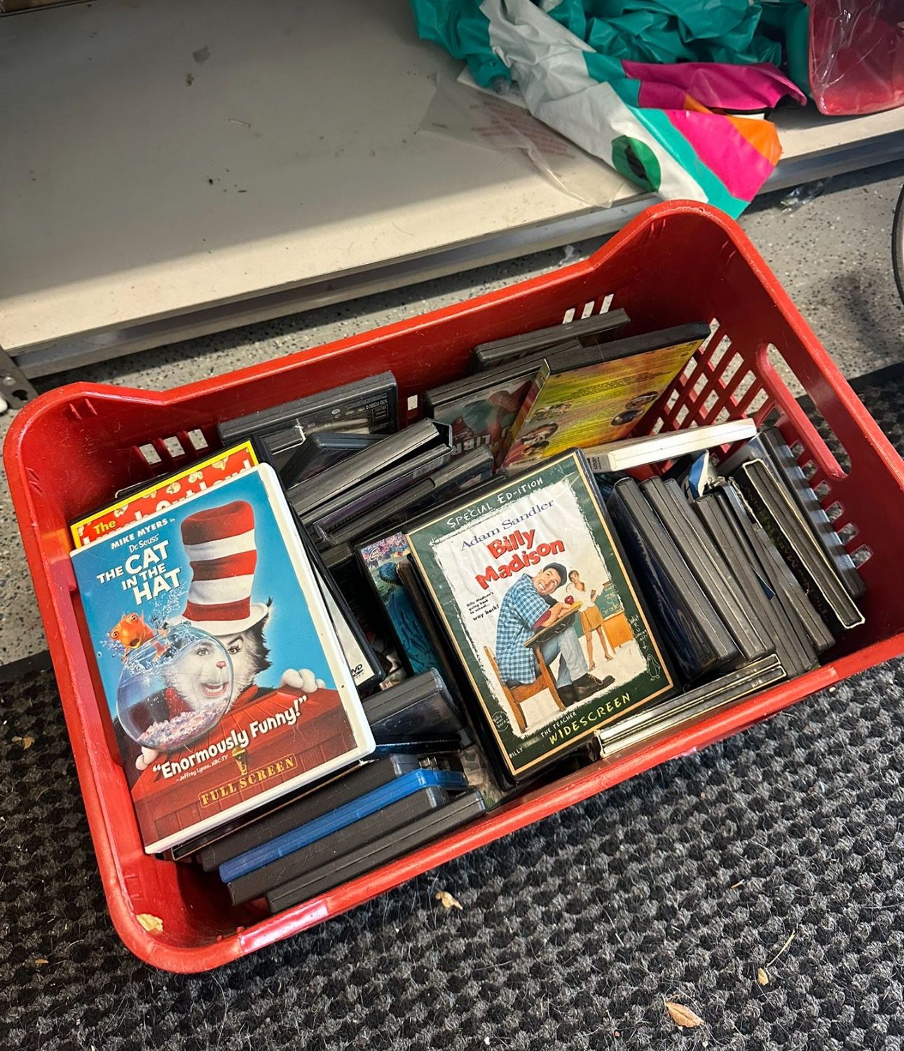 Box Of DVDs