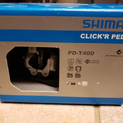 Shimano PD-T400 Click'r Pedals