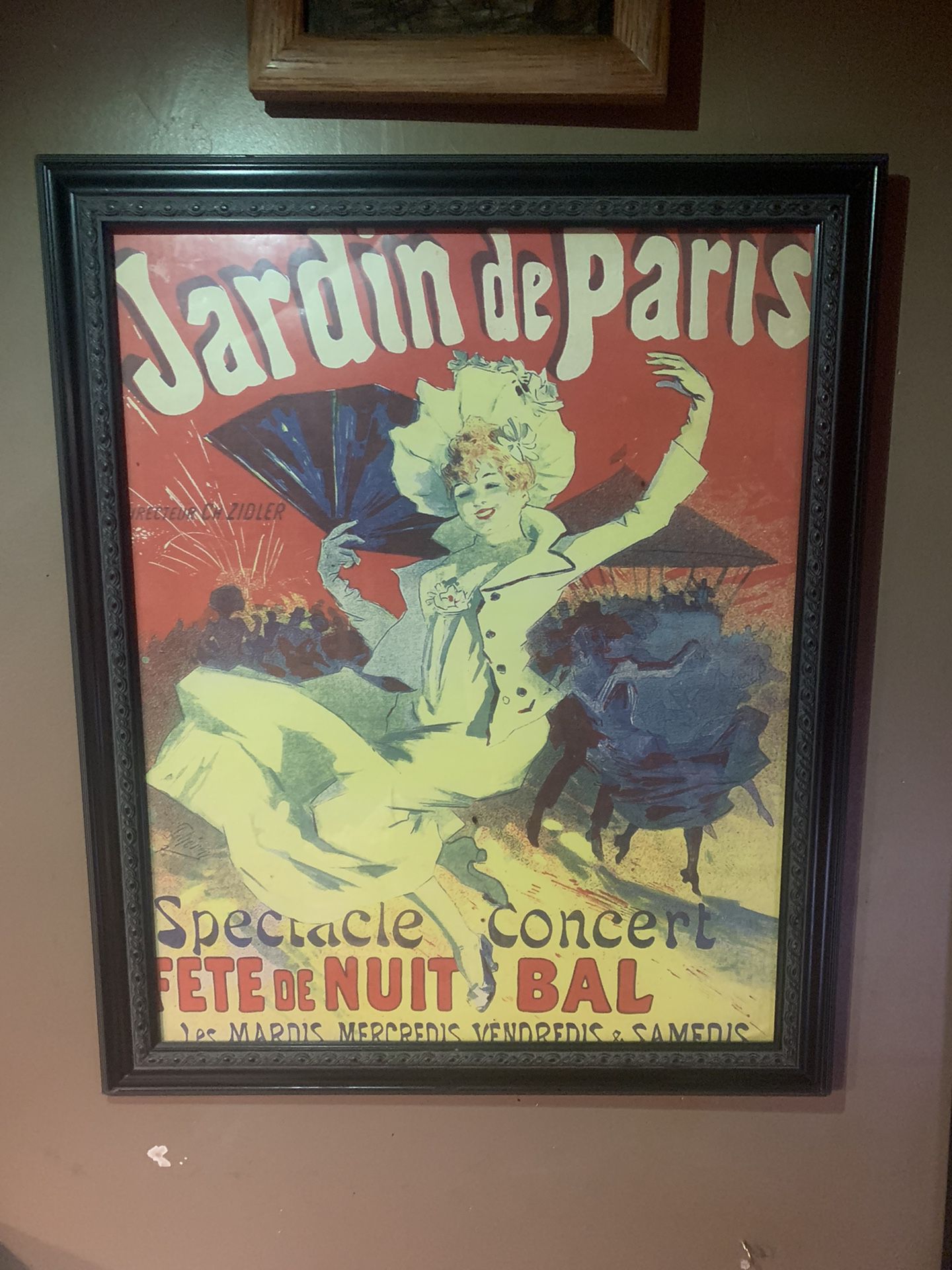 Framed French Poster 
