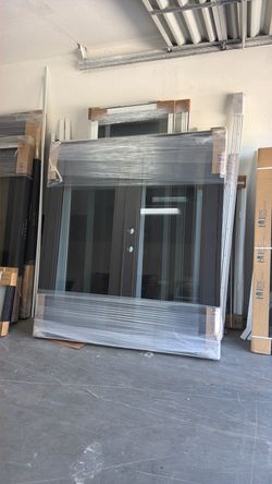 72x80 Impact patio doors pre hung