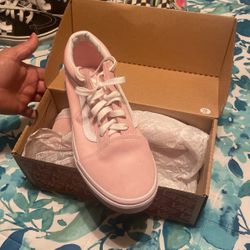 Pink Vans Size 6 Kids