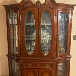 Cherry China Armoire 